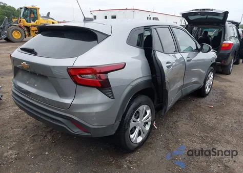 2025 Chevrolet Trax Fwd Ls from USA, damaged, VIN KL77LFEP2SC123845